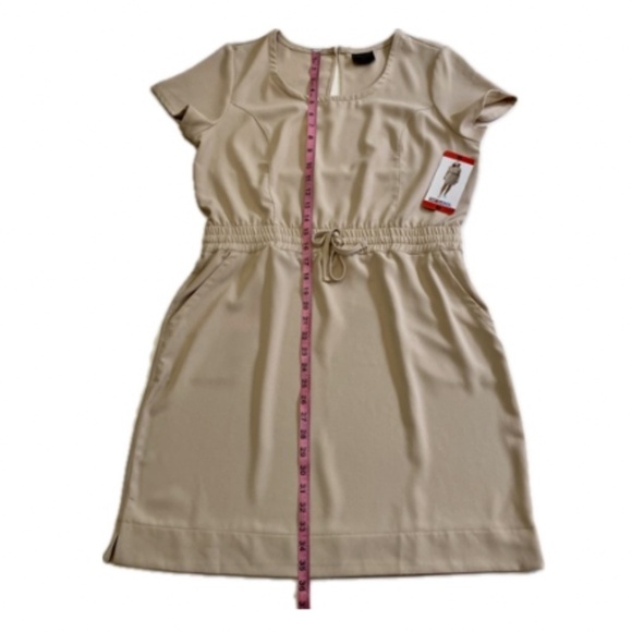 32 Degrees Ladies' Twill Dress, Moonlight (Beige/Tan), Medium, NWT - Picture 9 of 11
